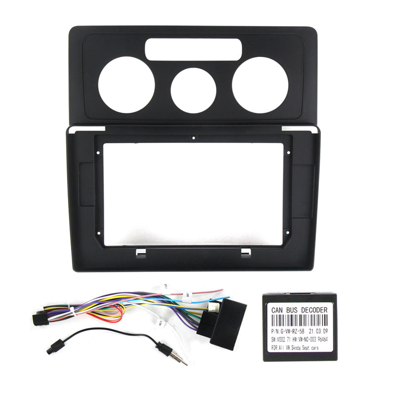 10.36" Radio Frame for Volkswagen Caddy 3 2004-2010