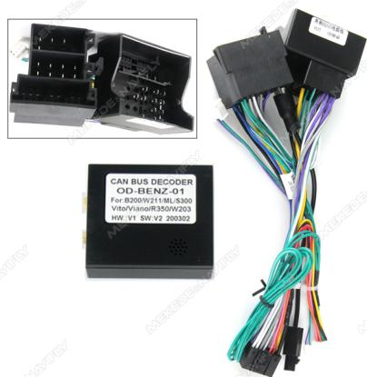 9.5" Radio Frame for Mercedes-Benz M-Class 2005-2011