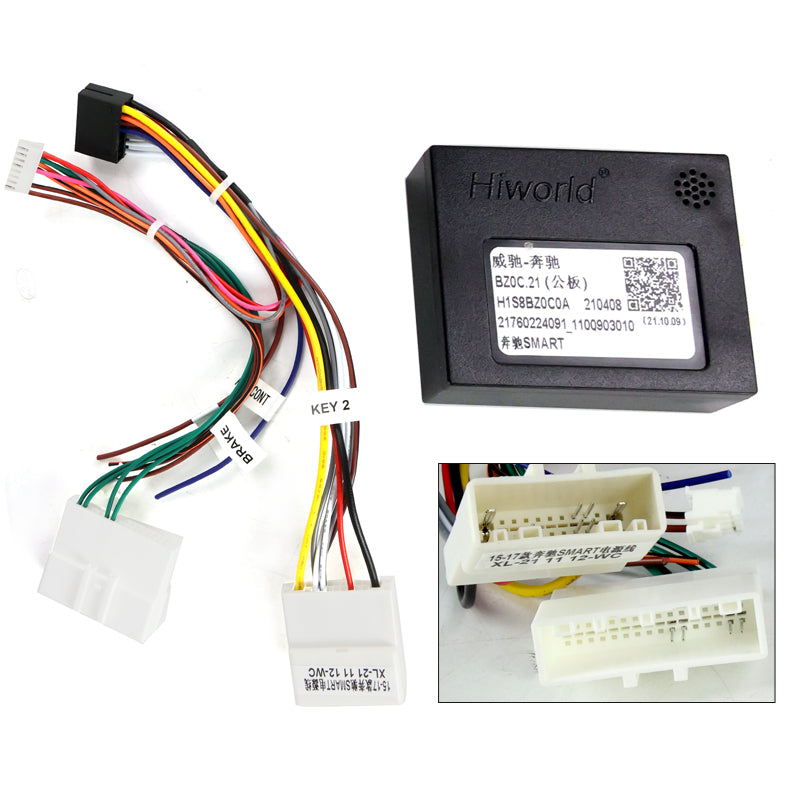 9.5" Radio Frame for Mercedes-Benz Smart Fortwo 2014–2020