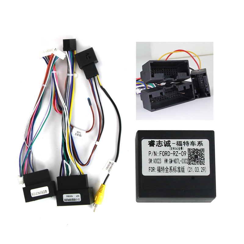 9.5" Radio Frame for Ford Ranger 2012-2014 Grey