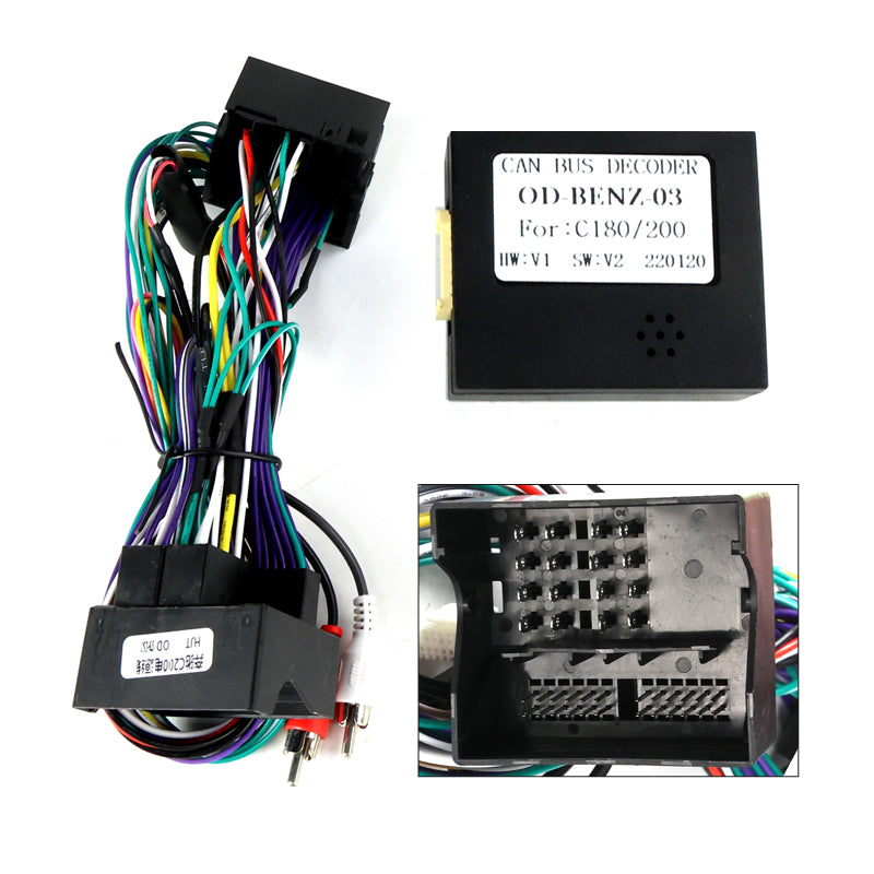 9.5" Radio Frame for Mercedes-Benz C-Class W204 2006-2011