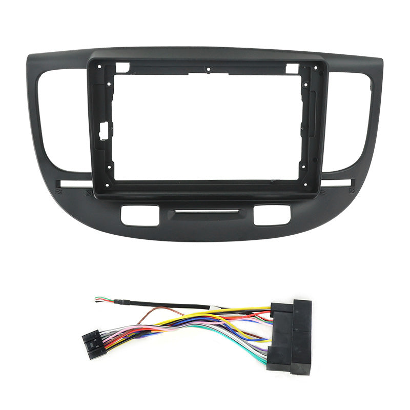 9.5" Radio Frame for Kia Rio 2 2005-2011(Black)