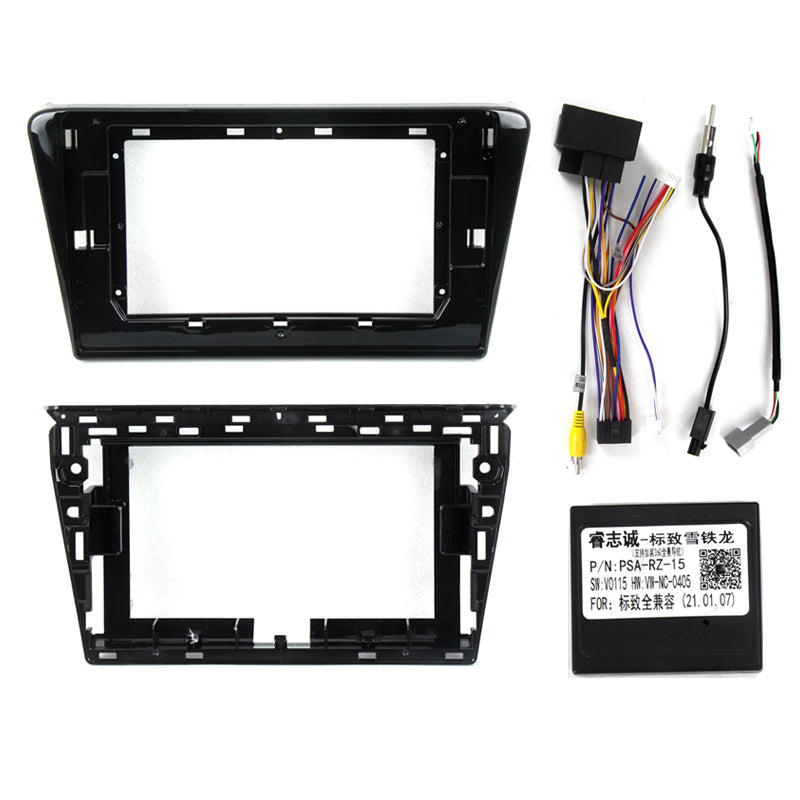 10.36" Radio Frame for Peugeot 408 2014-2018