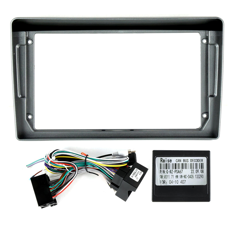 9.5" Radio Frame for Peugeot 407 2004-2008