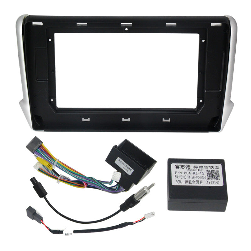 10.36" Radio Frame for Peugeot 2008 2013-2020