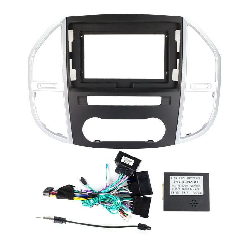 10.36" Radio Frame for Mercedes-Benz Vito 2014-2020