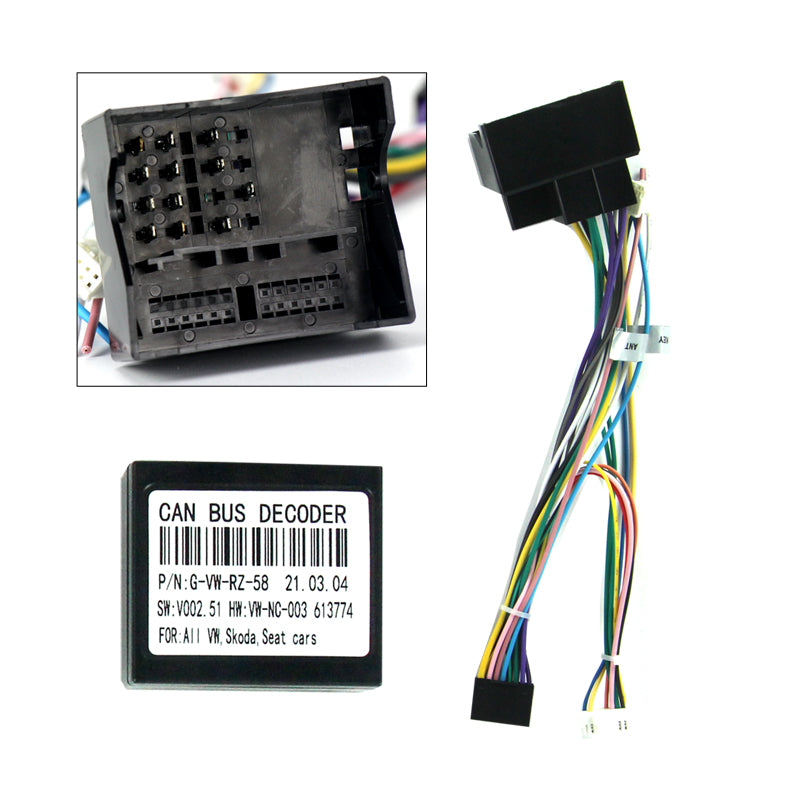 10.36" Radio Frame for Skoda Fabia 2007-2014