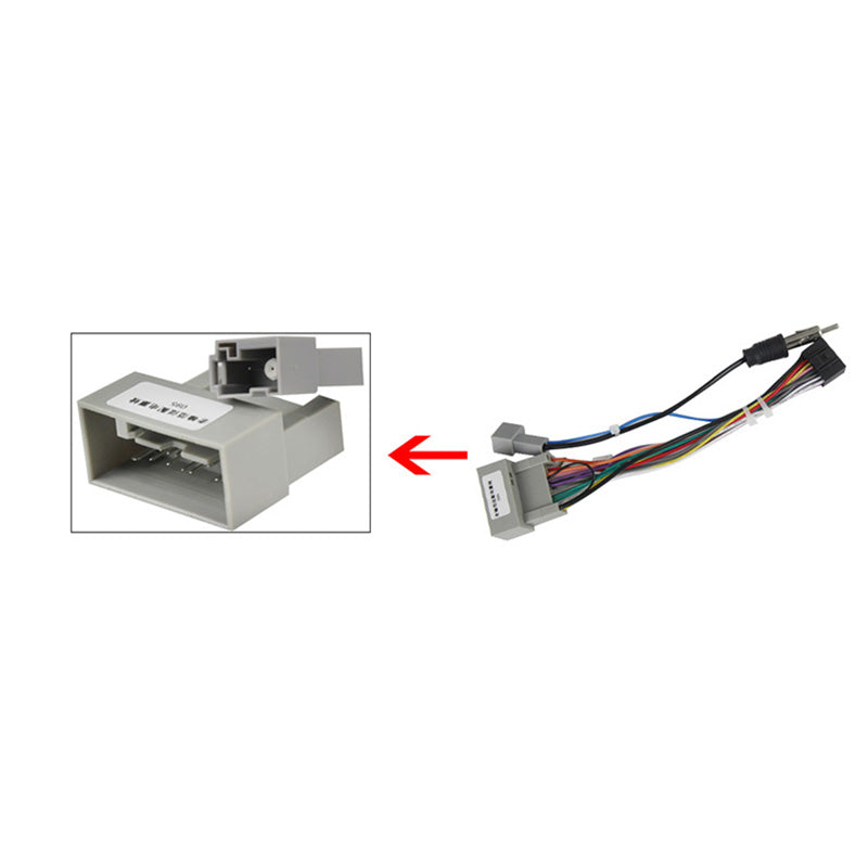 9.5" Radio Frame for Honda City 2014-2017