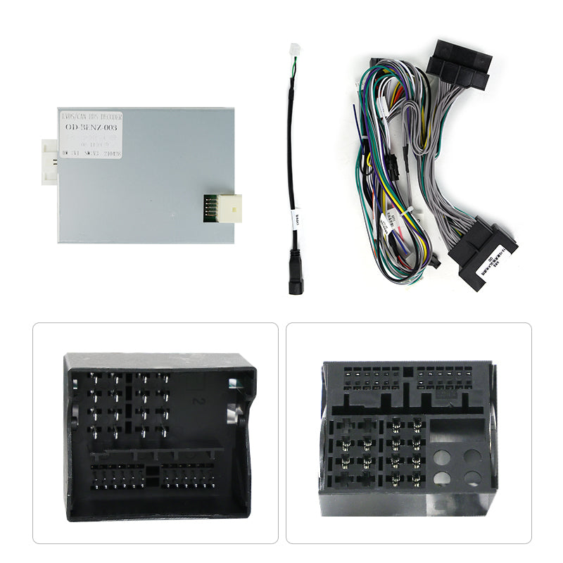 9.5" Radio Frame for Mercedes-Benz GLK-Class X204 2008-2012 (NTG 4.0)