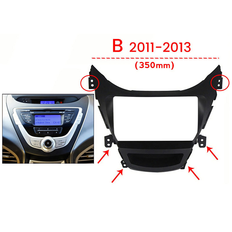 9.5" Radio Frame for Hyundai Elantra 2011-2016