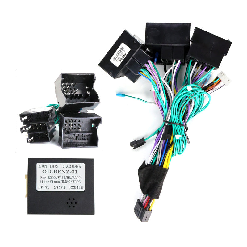 10.36" Radio Frame for Mercedes-Benz Vito 2014-2020