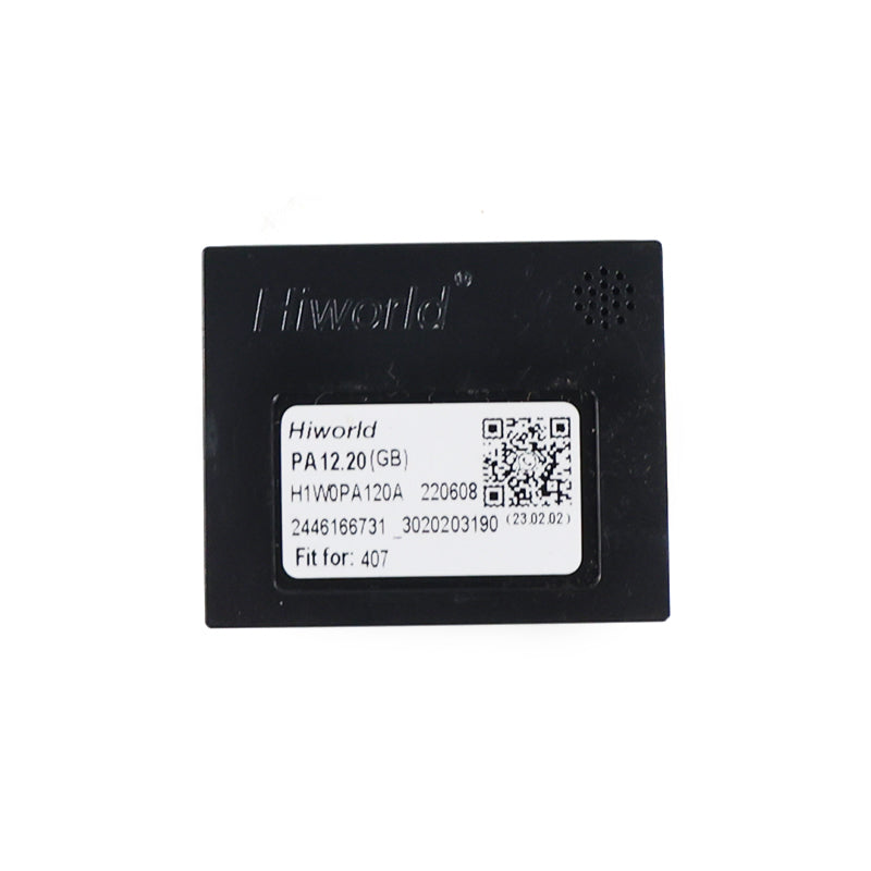 9.5" Radio Frame for Peugeot 407 2004-2008 Black