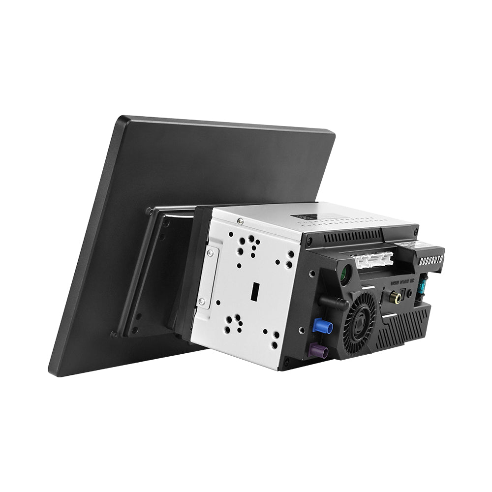 DUDU6 13 Inch Adjustable Swivel Car Radio OS3.5 Apple Carplay & Android Auto