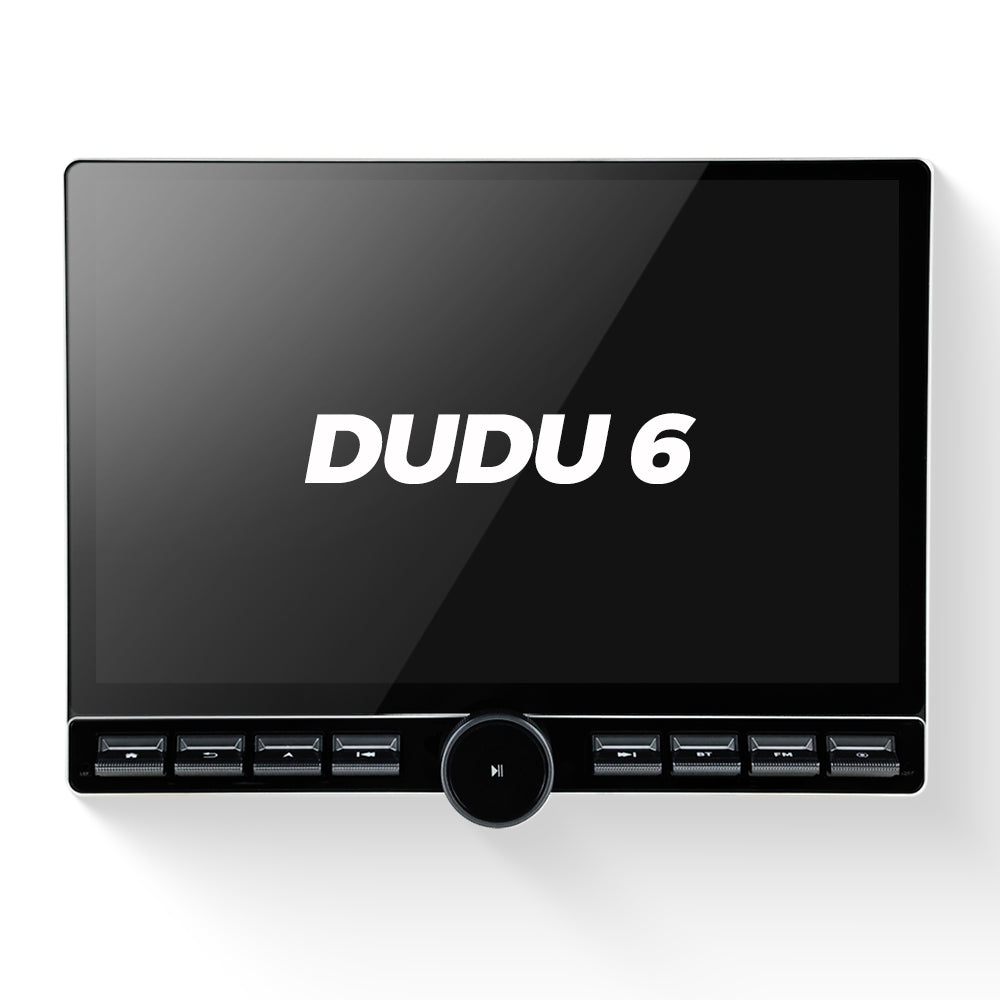 DUDU6 13 Inch Car Radio with OS3.5, Apple CarPlay, Android Auto & Button Control Type