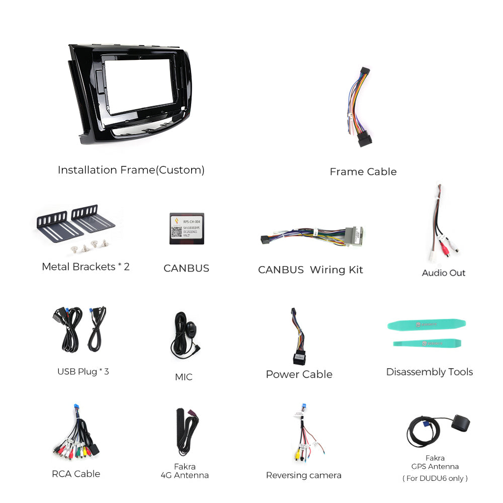 DUDU 6 Installation Wiring Kit (With CANBUS)