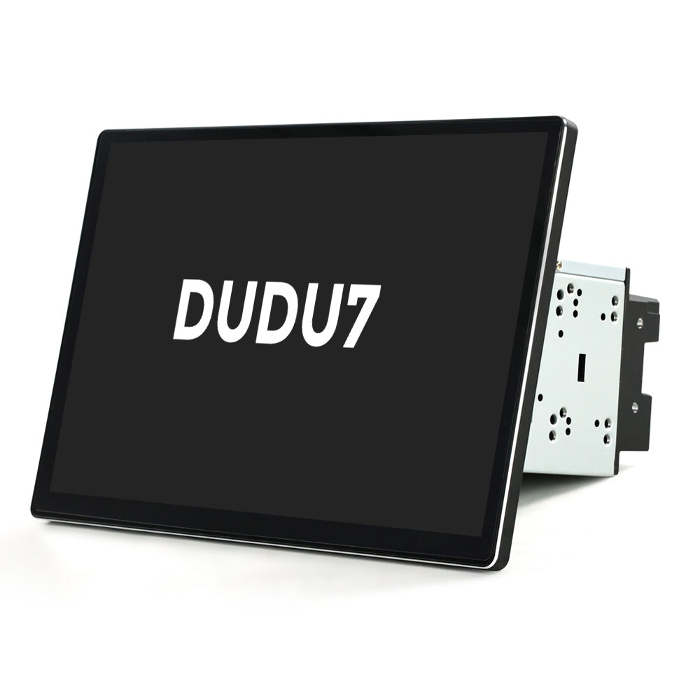 DUDU7 13 Inch Adjustable Swivel Car Radio OS3.5 Apple Carplay & Android Auto
