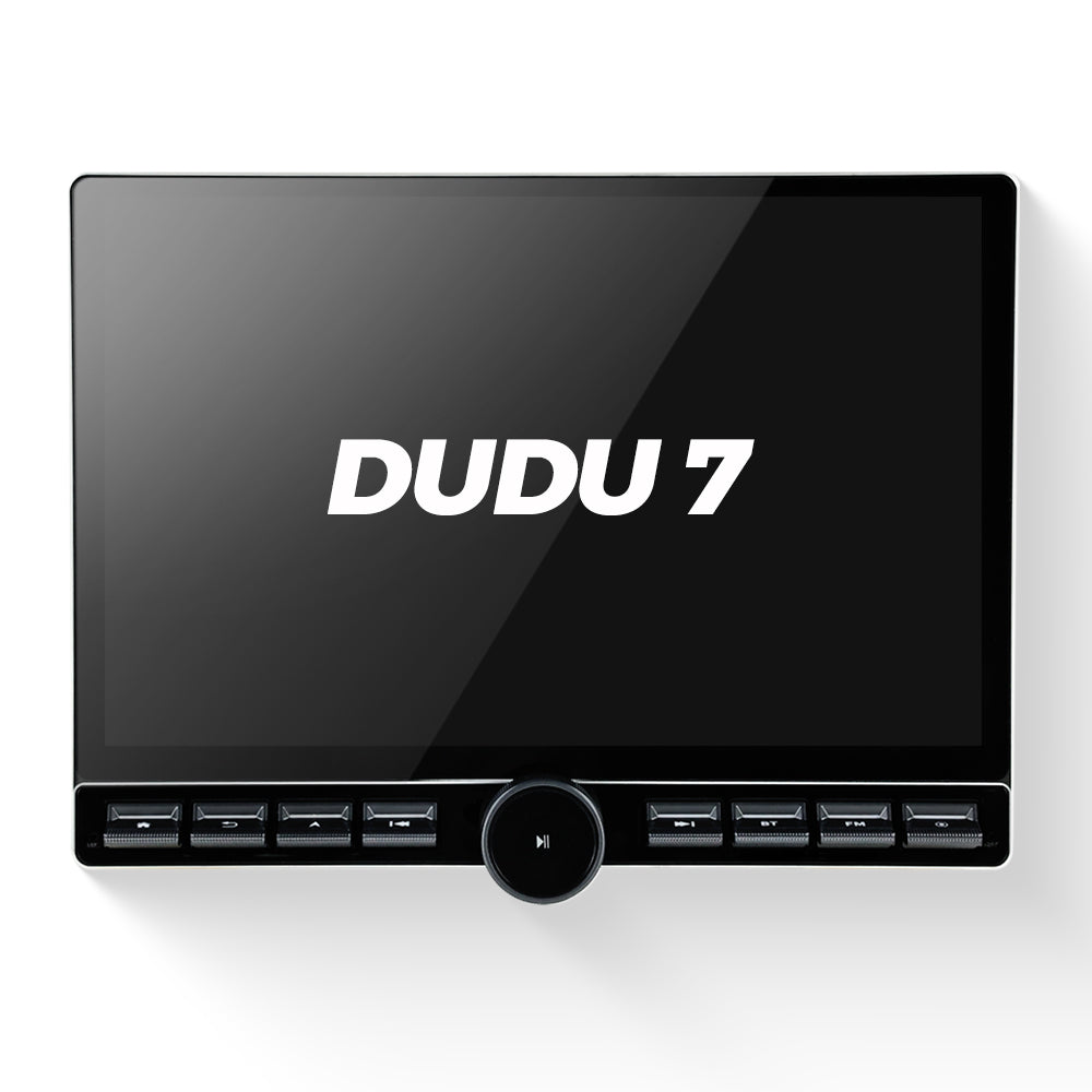 DUDU7 13 Inch Car Radio with OS3.5, Apple CarPlay, Android Auto & Button Control Type
