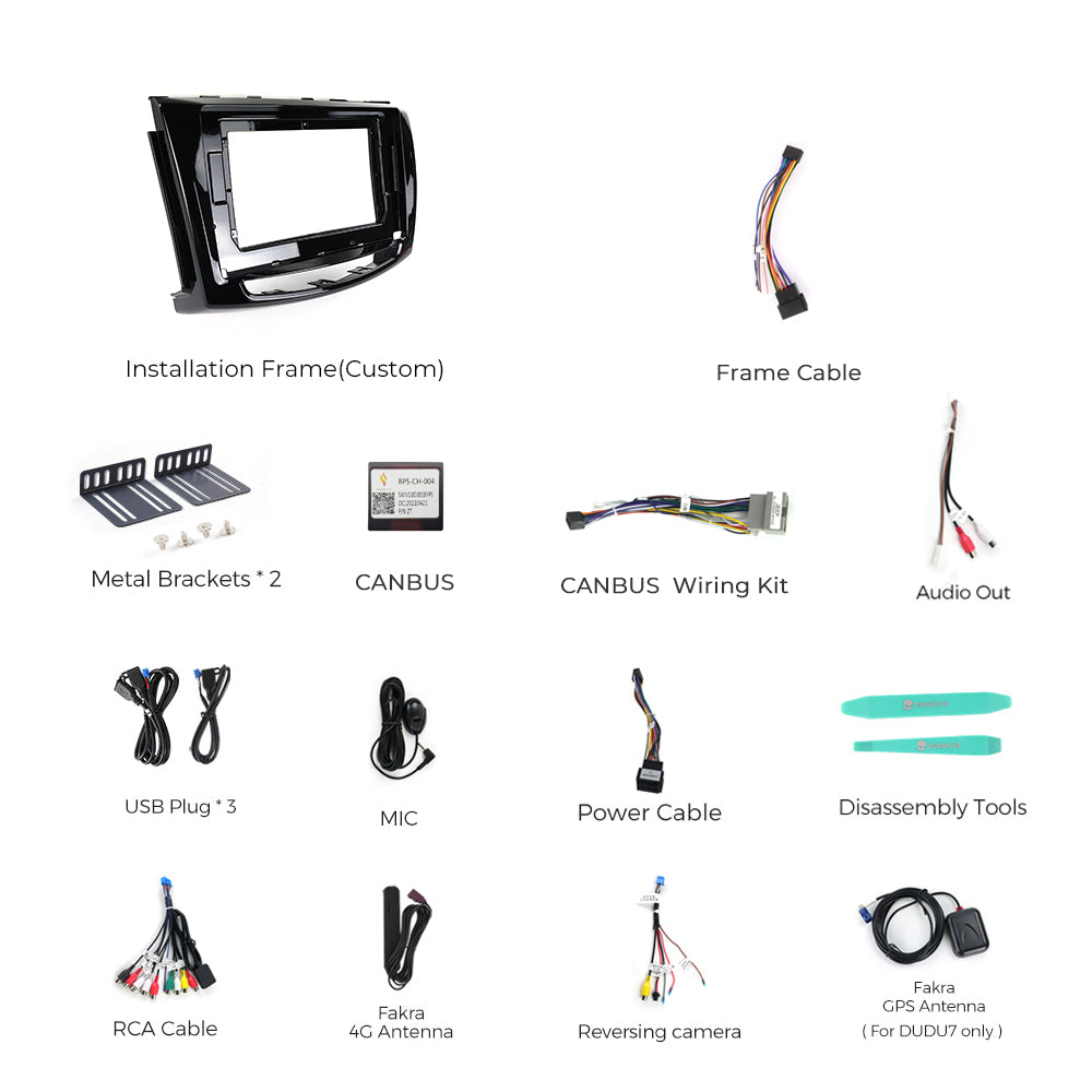 DUDU 7 Installation Wiring Kit (With CANBUS)